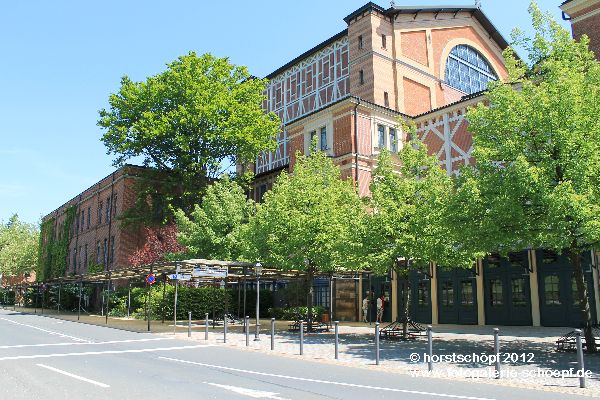 Bayreuth - Festspielhaus -Westseite